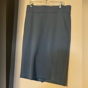 Eloquii Classic Blue Pencil Skirt